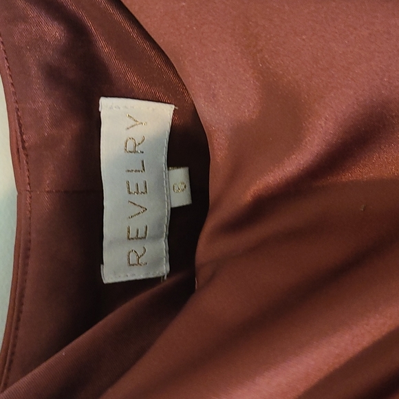 Revelry Skye Satin Dress - Picture 3 of 5